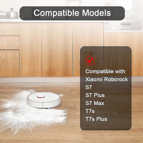 Udskiftningssæt til Xiaomi Roborock S7 Plus T7s Plus Robot