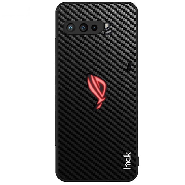 LX-5-serien for Asus ROG Phone 3 ZS661KS/Phone 3 Strix PU-lær+ deksel med skjermfilmtekstur