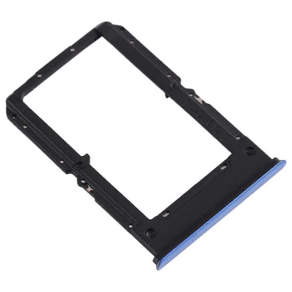 För OPPO Reno3/K7 5G/Find X2 Lite SIM-kortfack + SIM-kortfack Blue