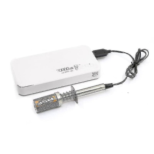 Nitro 1,2 V 1800mah Glødeplugg Starter Tenner Usb Lader For Rc Bil