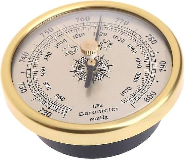 Barometer, husholdningsbarometer, barometer, barometer meteorologisk instrument, udendørs barometer, i