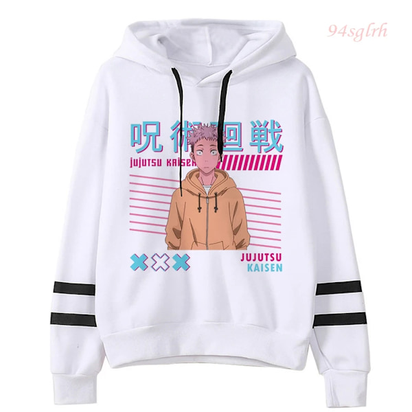 Unisex Jujutsu Kaisen Anime Yuji Itadori Hoodies Herr Harajuku Gojo Satoru Kawaii Manga Grafisk Streetwear Sweatshirts Pullovers 15523 15523 Asian S