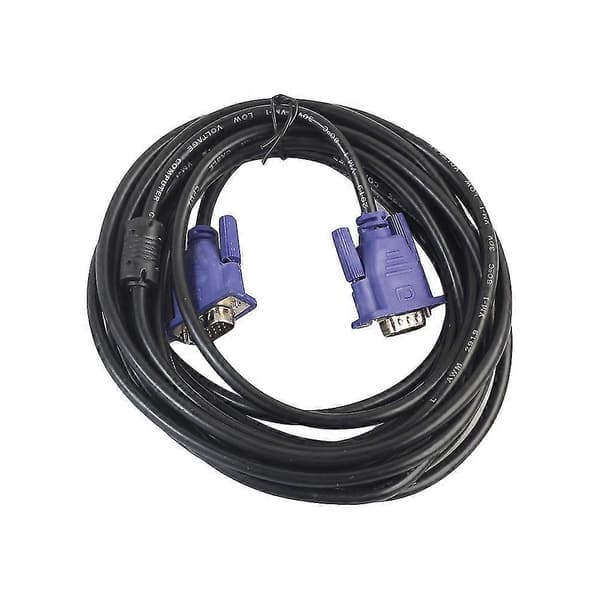 5 meter pc-kabler computerkabel vga-ledning computer vga-kabel