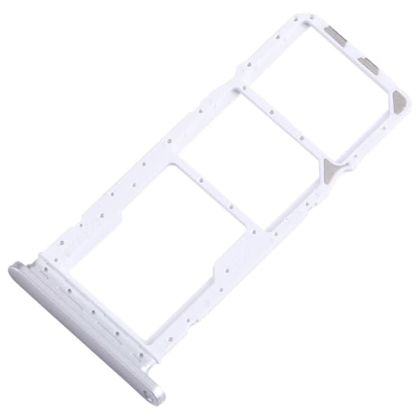 Til Samsung Galaxy A05s SM-A057 KOMPATIBEL SIM + SIM-kortbakke + Micro SD-kortbakke Silver