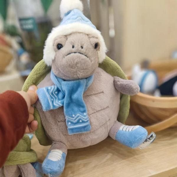 Jellycat 28 cm Timmy Turtle Riding Turtle Soft Toy~CJY