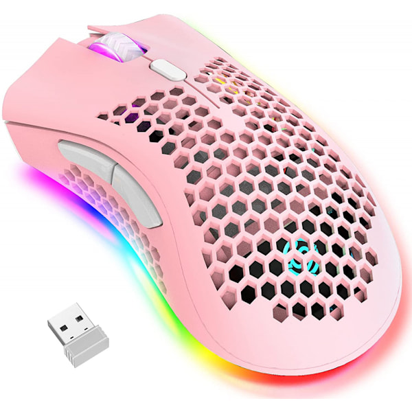 Wireless Lightweight Gaming Mouse, Ultralight Honeycomb Mouse