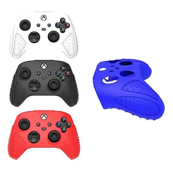 För Xbox Series S / X Gamepad Silikonskyddsfodral Black
