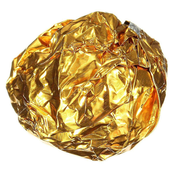 100 kpl Square Sweets Candy Suklaa Lolly Paperi Alumiinifoliokääreet Kulta