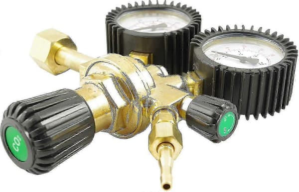 Trykreduktionsventil Argon/co2 Inert Gas Trykregulator Til Mig/mag Svejsning