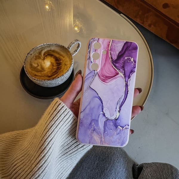 Tech-Protect Samsung Galaxy S25 FE Deksel Icon Marble