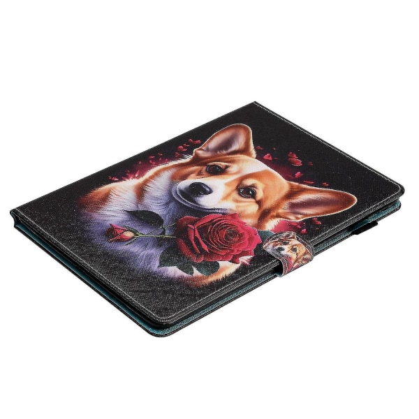 For Samsung Galaxy Tab A8 10.5 X205/X200 beskyttende nettbrettetui PU-skinn flipdeksel Dog