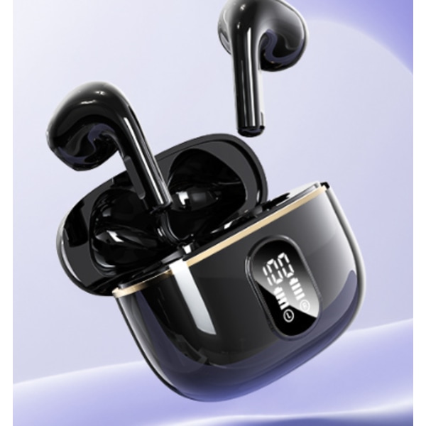 Bluetooth In-Ear Hodetelefoner, Trådløse Hodetelefoner for iPhone og Android black