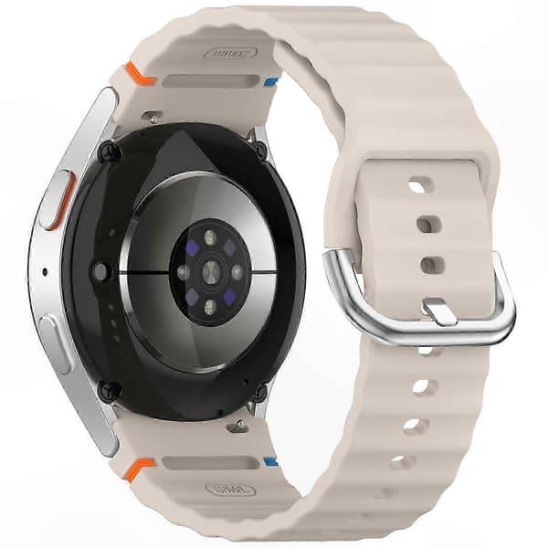 Silikon erstatningsrem for Galaxy Watch Series 4/5/6/7 og FE-modeller