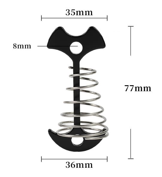 10 stk. træpløkker til dæk, sildebensformede dækankerpløkker [YD],CJY