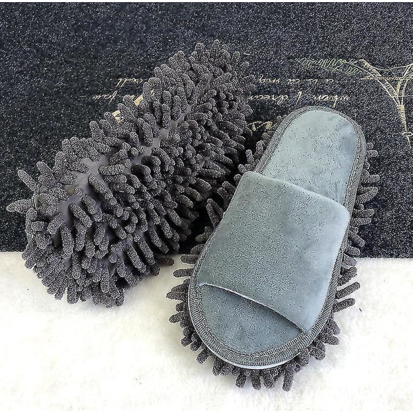 Mop Slippers Lazy Floor Foot Socks Shoes Quick Polishing Cleaning Dust Slippers