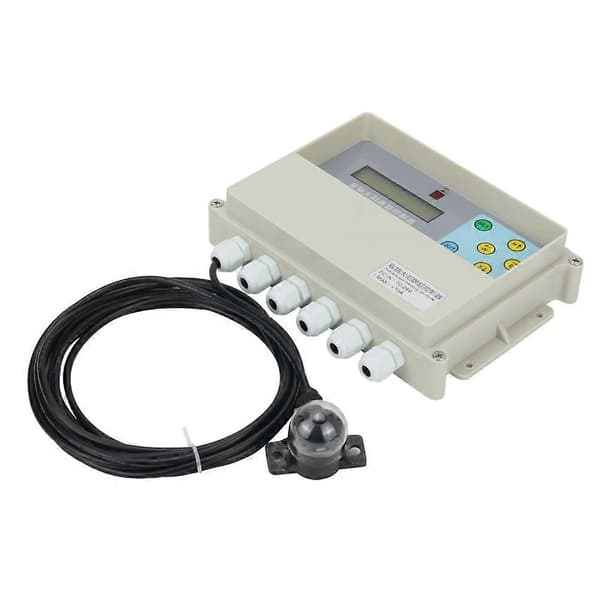 Solar Tracker Dual Controller Solar automatiskt spårningssystem Två-graders-frihetsplattform spårning White  Black