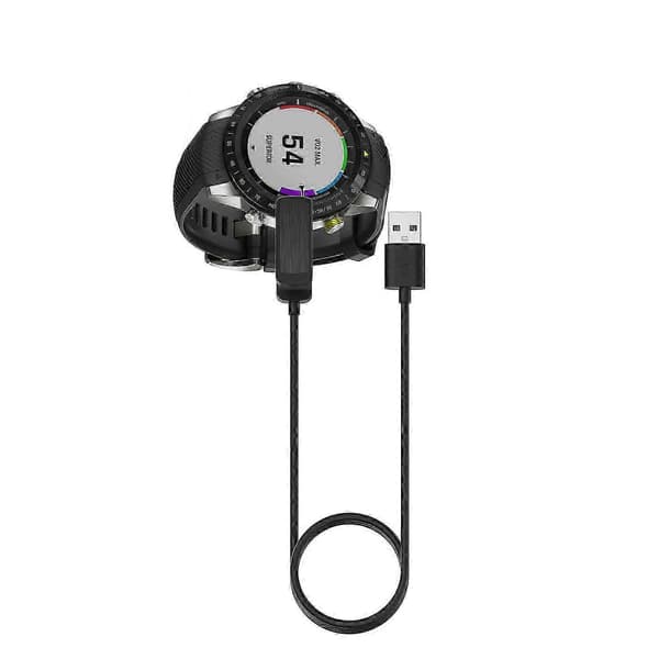 USB-lader for Garmin MARQ Activity/Adventure/Commander/Golf/Aviation Clip med integrert lading og dataoverføring