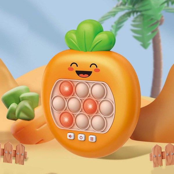 Pop Push Bubbles Fidget Game Machine Legetøj Nyhed Anti-angst Pop Push Bubble Sanselegetøj til børn Voksne Angst Stress