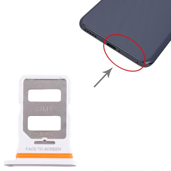 For Xiaomi 13 Lite SIM-kortskuff + SIM-kortskuff Pink