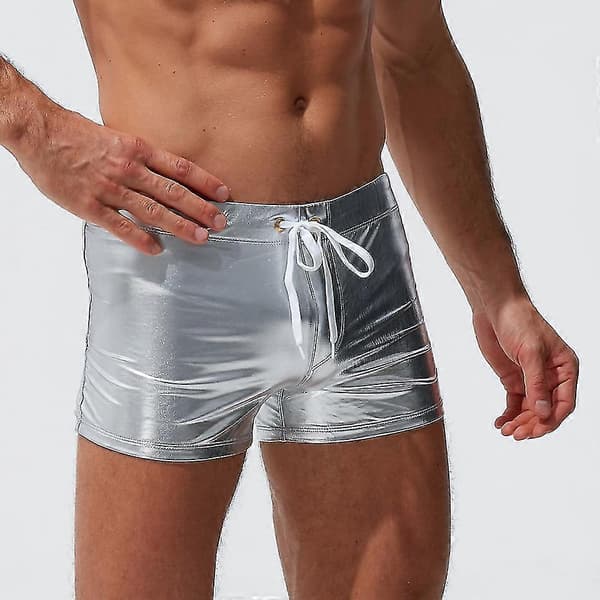 Skinnshorts for menn, CJY Silver XL
