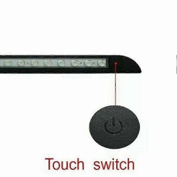 9 LED Markiselys 12V 24V Vanntett 256mm Utvendig Caravan Strip Lampe Black