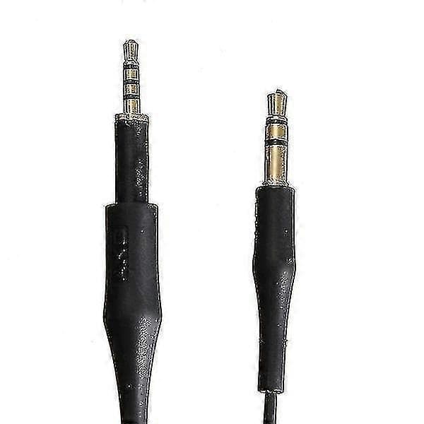 Musta korvaava audiokaapeli AKG:lle