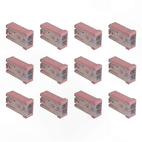 Minikolikkosulakesarja, 30A 32V, 12 kpl autojen sähköjärjestelmiin