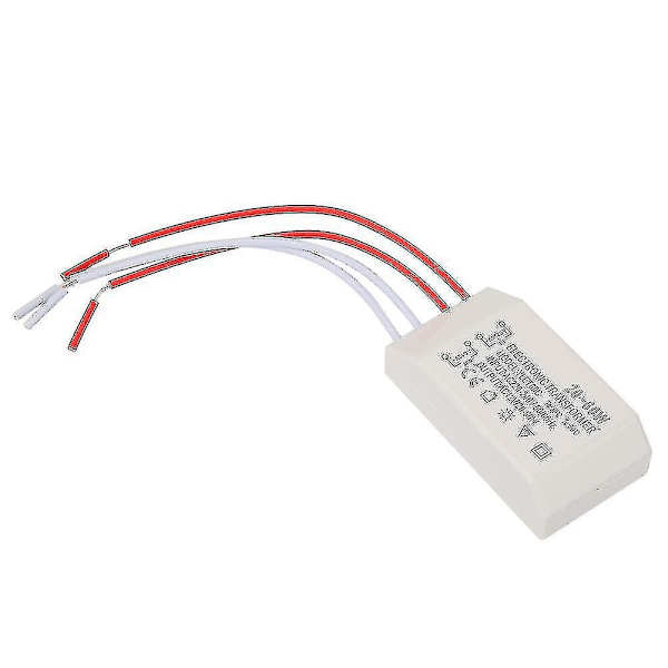 220v til AC 12v Elektronisk Transformator, 20-60w Spenningsomformer, Intelligent Strømforsyningsdriver for Lavspenningslampe