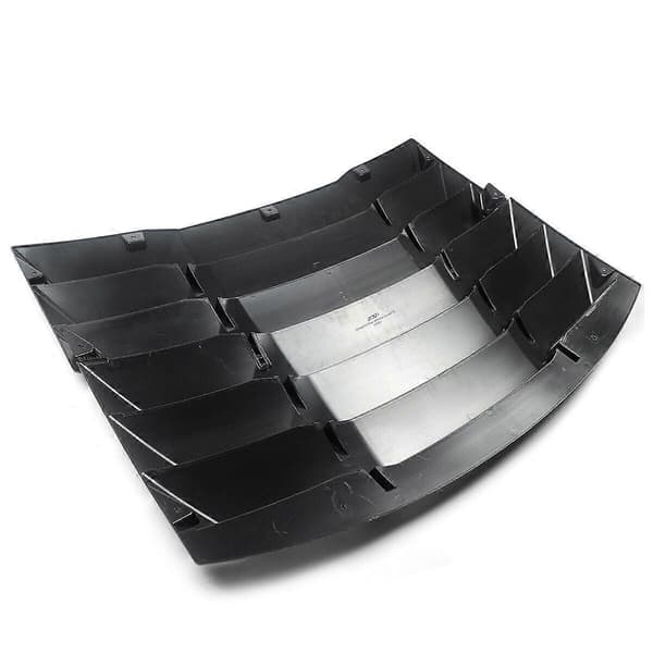 Bagrudejalousidæksel Solskærm Ventil ABS til Dodge Charger 2015+ Mat Sort mattle black