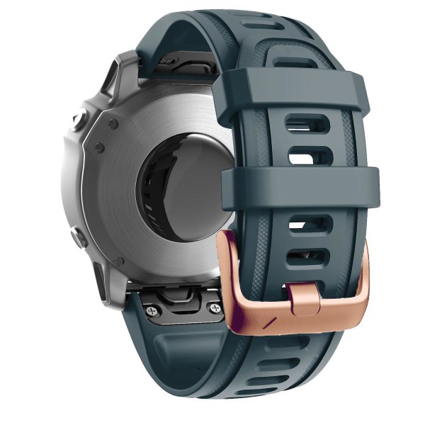 Kellon watch Garmin Fenix ​​7S/6S Pro/5S Plus/Instinct 2S:lle, 20 mm:n silikonivaihtohihna
