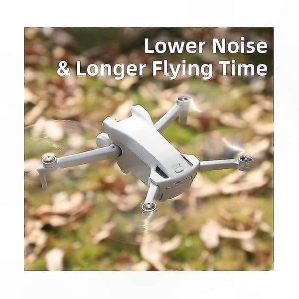 8PCS Mini Drone Propeller 6030F Kolfiberblad Lätta Tysta Reservdelar Tillbehör