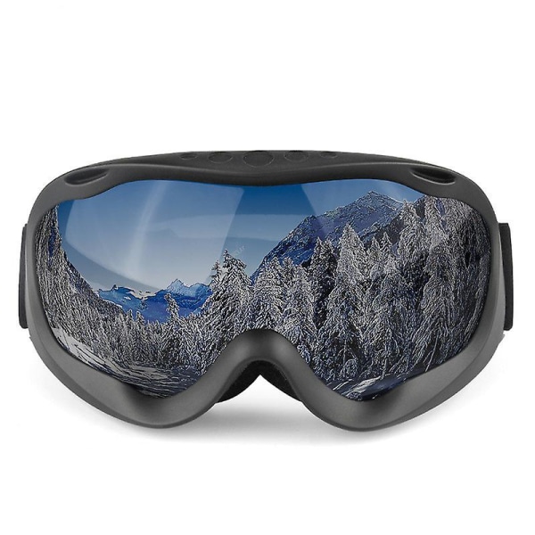 Skidglasögon OTG - Överglasögon Skid-/snowboardglasögon för män, kvinnor och ungdomar - 100 % UV-skydd