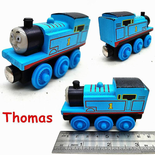 Thomas och vänner tåg tankmotor trä järnvägsmagnet samla presentleksak