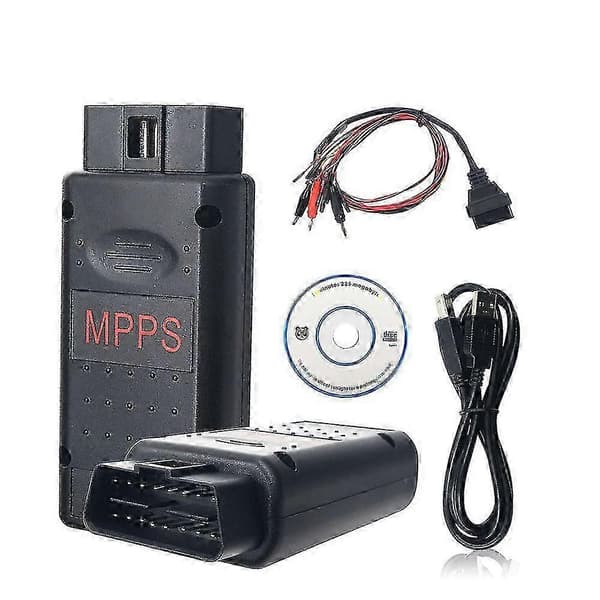 MPPS V18 diagnoseverktøy for kjøretøykoding med breakout-kabel black