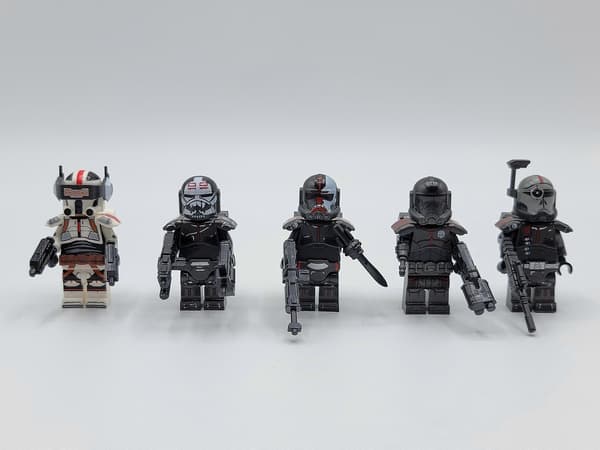 Star Wars Bad Batch mukautettu minihahmo 5-pakkaus CJY