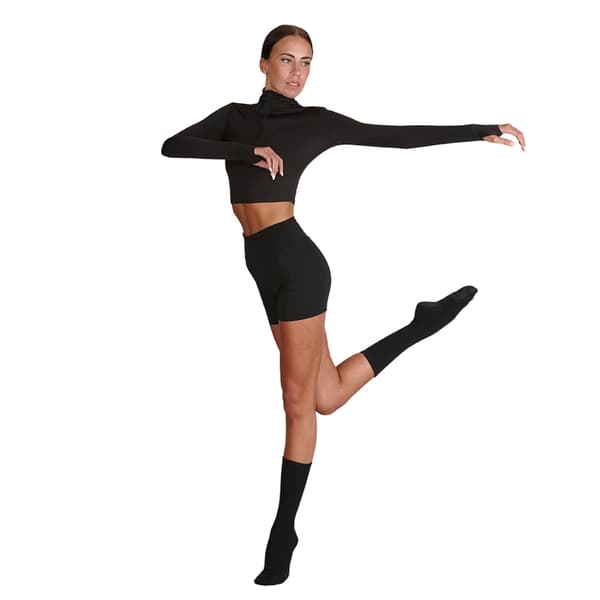 Silky Dance Dame/Dame Gripped Turning Kompressionsstrømper 1 US SortCJY Sort Black en-US