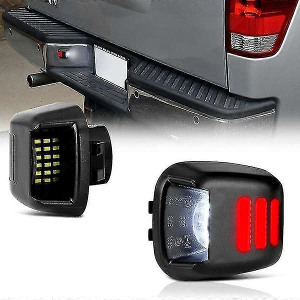 Bilstøtlys LED-skiltlys baklys vanntett baklys for Navara D40 2007-2016