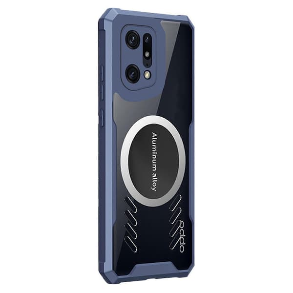 Oppo Find X5 Pro -puhelinkotelo Multicolor Blue