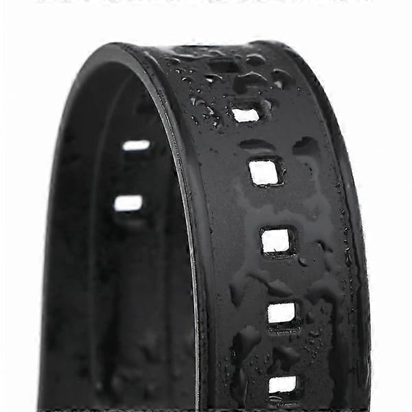 Erstatningsrem med 18 mm diameter for Casio AW-80V/82 elektronisk armbåndsur Silver Buckle