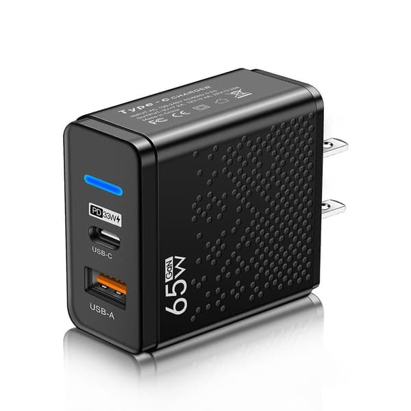 Ultra Rask USB C-type Kabel Qc3.0 65w Pd Hurtiglader