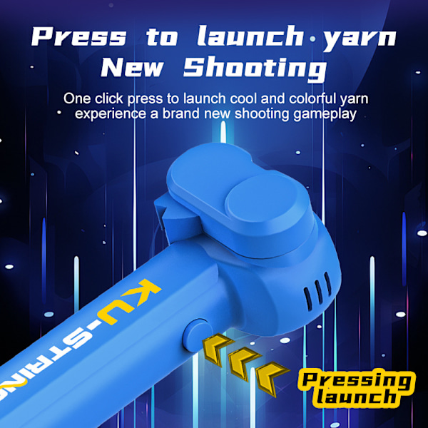 Självlysande slinga rep launcher, handhållen nyhet rolig LED, lasso dekompressionsenhet, självlysande repleksak, Födelsedagspresent julklapp Green