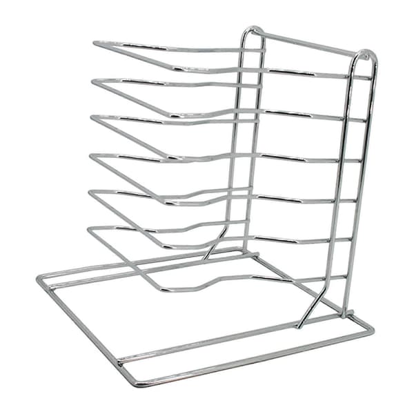 Pizza Rack Hylde Bærbar Multifunktionel Picnic Camping Opbevaring Kraftig Buffet 6 Tier