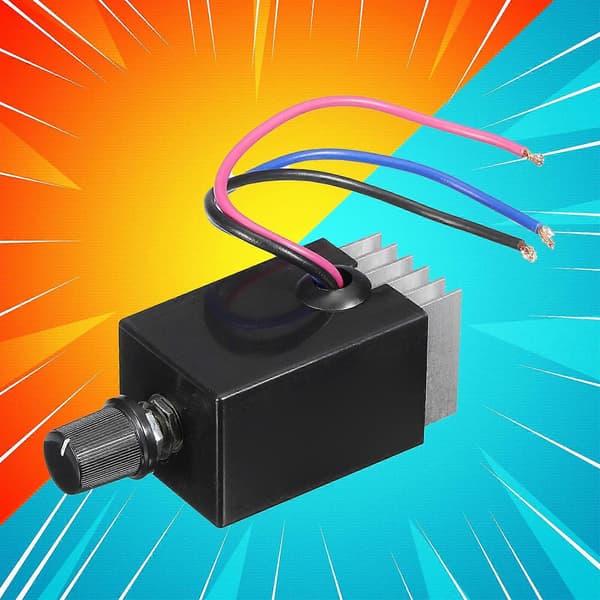 12v/24v DC Reostat Marin DC Motor Varvtalsregulator för Justering Ny