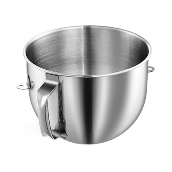 7QT røreskål i rustfrit stål til KitchenaidCJY silver