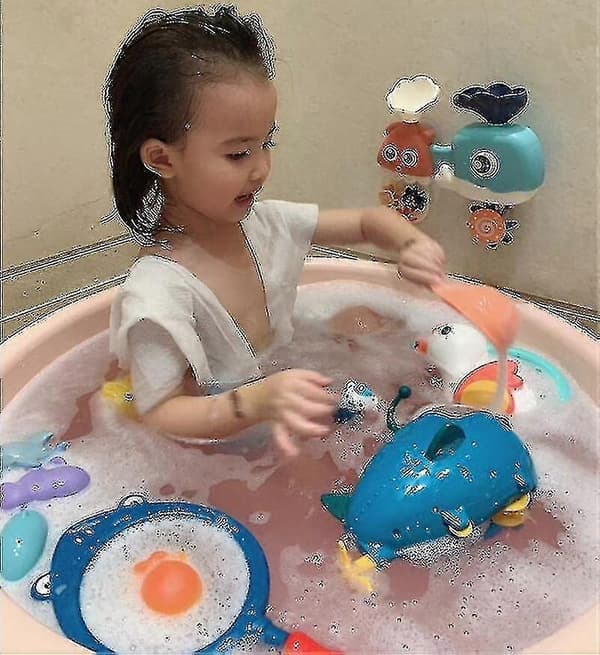 Octonauts Ubåtsleksak Lyktfisk Båt Figur Modell Docka Actionfigurer Leksaker Gåvor