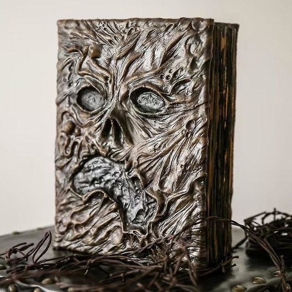 Necronomicon Demon Evil Dead Book Prop - Bokdekoration prydnad