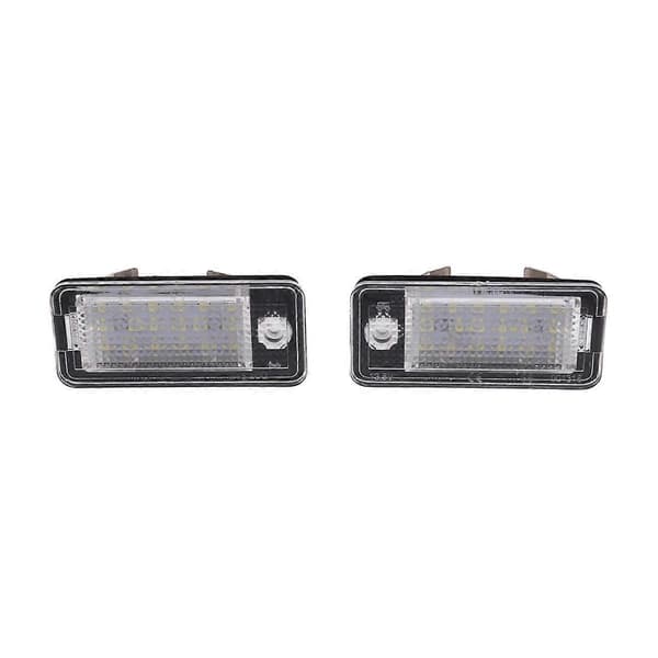 2 stk. LED nummerpladelys til A3 A4 S4 RS4 B6 B7 A6