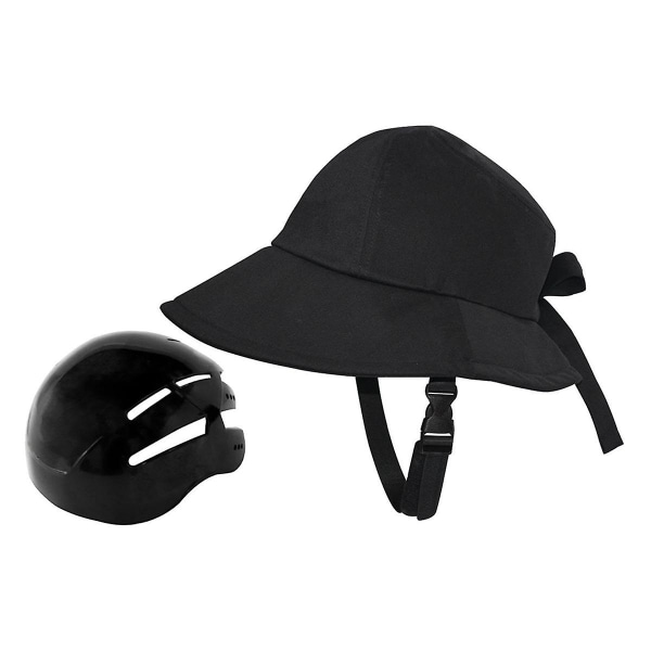 Cykelhjelm hat formet hjelm fiskehat solhat hjelm hat type hjelm kasket til kvinders cyklus E