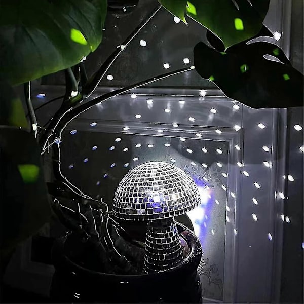 Sopp Diskokule Reflekterende Speilkule For festpynt Bar DekorasjonCJY S