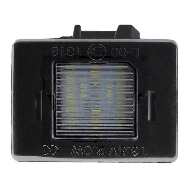 1 stk. LED nummerpladelys bagagerumslåg nummerpladelys til C V GLA GLC A0009062903 Black